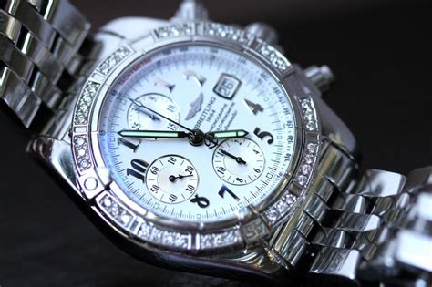 breitling a13356 bracelet|breitling a13356 diamond bezel.